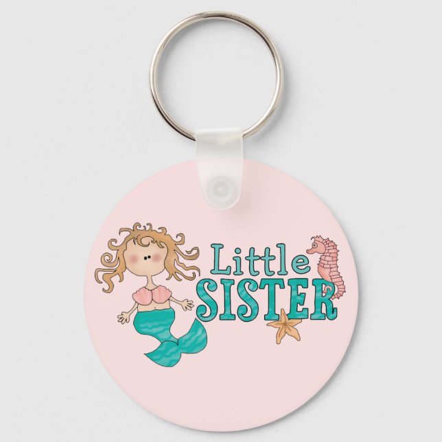 Porte-clés Mermaid Little Soeur (Recto)