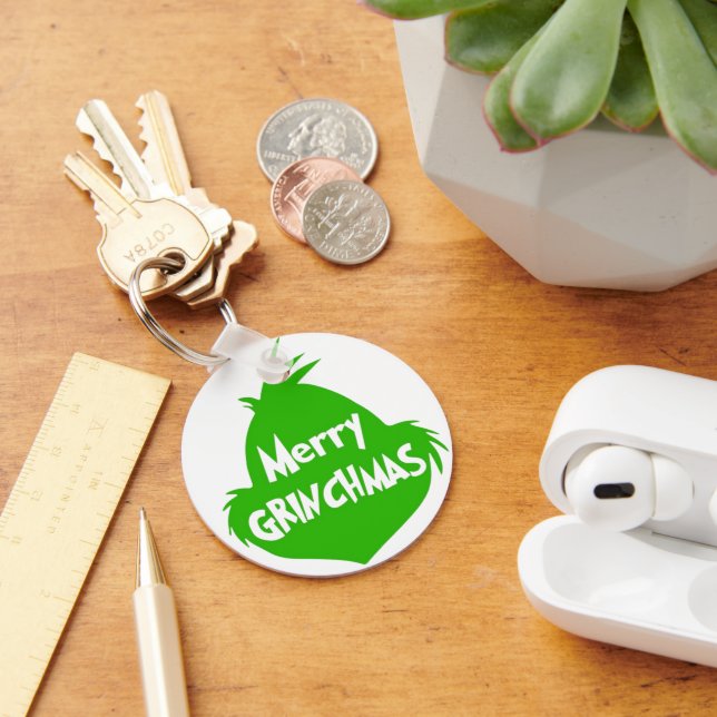 Porte-clés merry chrismas in u (Bureau)