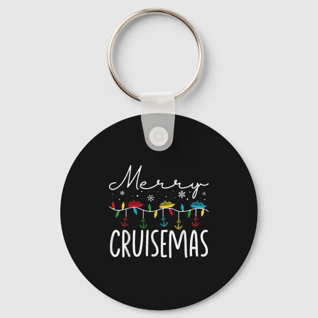 Porte-clés Merry Cruisemas Christmas Family Cruisin Funny Cru (Recto)