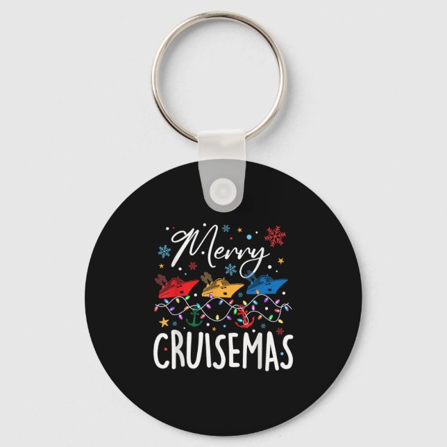 Porte-clés Merry Cruisemas Christmas Family Cruising Squad Xm (Recto)
