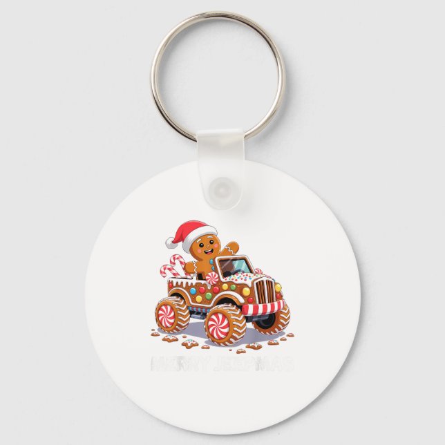 Porte-clés Merry Jeepmas Ugly Light Reindeer Christmas  (Recto)