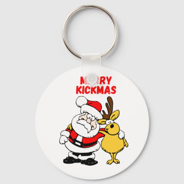 Porte-clés Merry Kickmas (Recto)