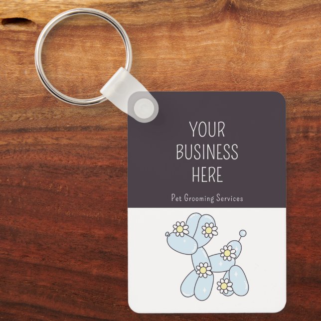 Porte-clés Merveille pour chien de ballon (Recto)