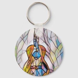 Porte-clés Merveilleuse guitare acoustique