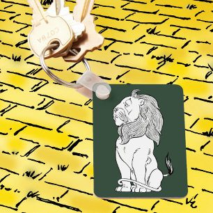 Porte-clés Merveilleux Magicien d'Oz, Brave Lion Poltron