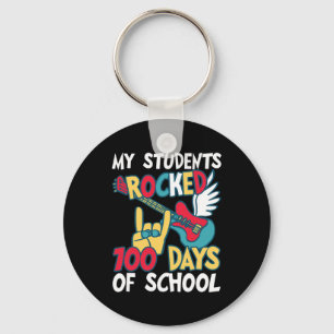 Porte-clés Mes Étudiants Ont Fouillé 100 Jours D'École Pour E