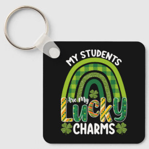 Porte-clés Mes étudiants sont mes porte-bonheur St Patrick's