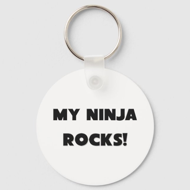 Porte-clés MES ROCHERS DE Ninja ! (Recto)