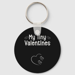 Porte-clés Mes tout petits jumeaux de la Saint-Valentin par a
