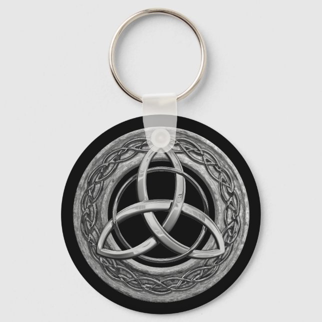 Porte-clés Metal Celtic Trinity Knot (Recto)