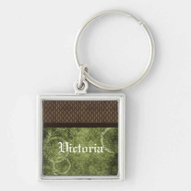 Porte-clés Metal Gear Steampunk Premium Porte - clé, Vert (Devant)