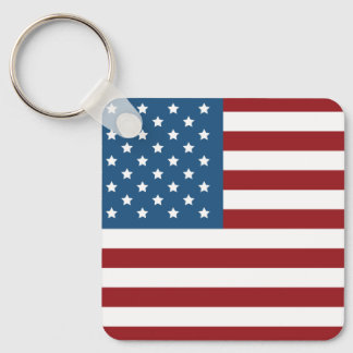 Porte-clés  Metal Square Keychain