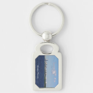 Porte-clés métallique Milwaukee Skyline