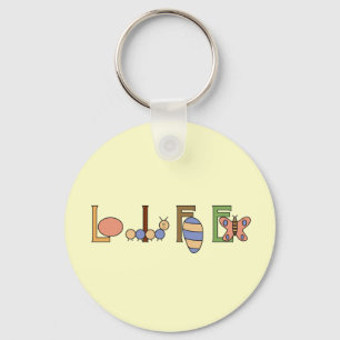 Porte-clés Metamorphosis Life of a Butterfly