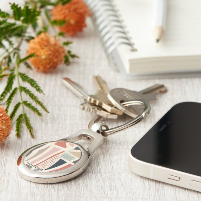 Porte-clés métaphore_16_une couleur de délice métal (Côté )