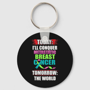 Porte-clés Metastatic Cancer du sein Sensibilisation Beat War