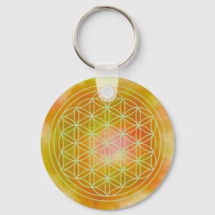 Porte-clés Metatron, chakra,zen,sacred geometric, angel,