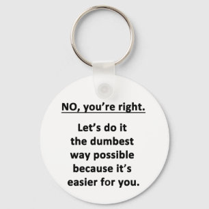 Porte-clés Méthode douteuse