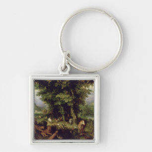 Porte-clés Mettez à la terre ou le paradis terrestre, 1607-0