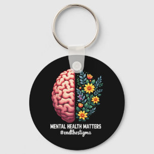 Porte-clés Mettre fin à la Stigma santé mentale S Santé menta