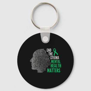 Porte-clés Mettre fin à la stigmatisation santé mentale S Con