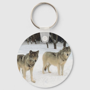 Porte-clés Meute de loups