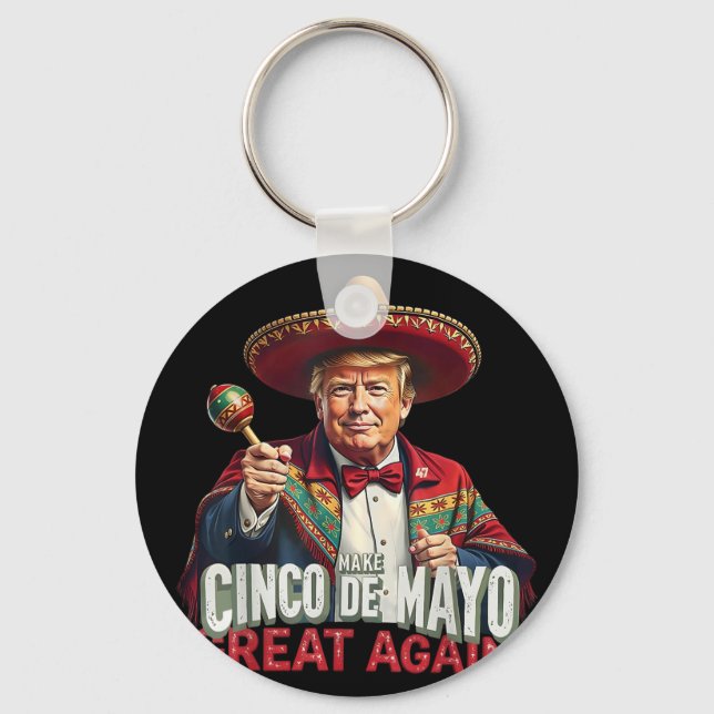 Porte-clés Mexicain Rendre Fantastique Cinco De Mayo (Recto)