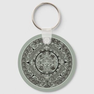 Porte-clés Mexicaine Aztec Sun Stone Maya Calendrier 1