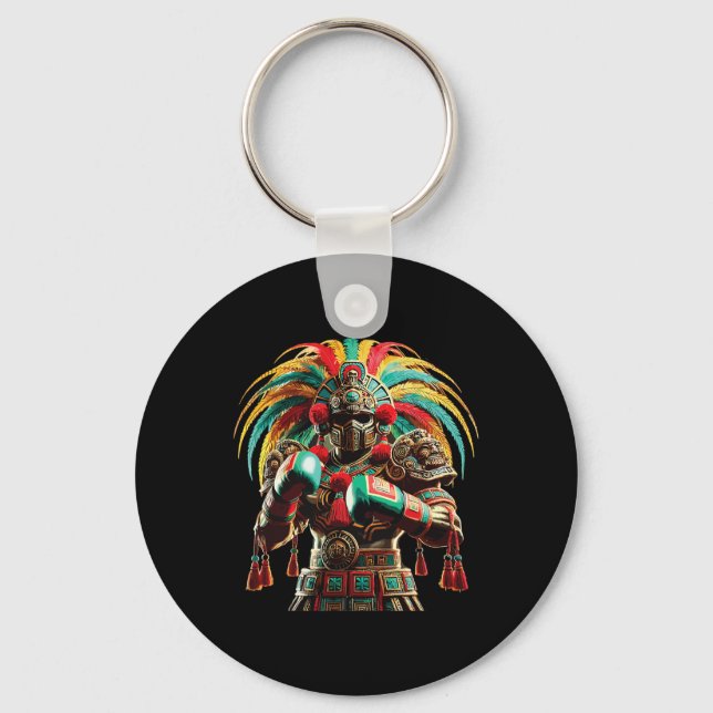 Porte-clés Mexique Boxe Pride Inka Sports Design (Recto)