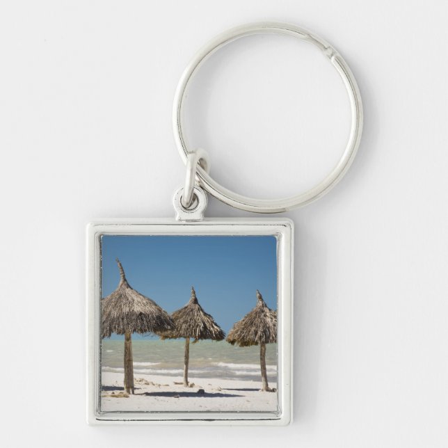 Porte-clés Mexique, péninsule du Yucatan, Progreso. Chaume (Devant)