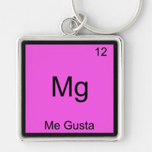 Porte-clés Mg - Me Gusta Élément Drôle Mème Chimie T-Shirt
