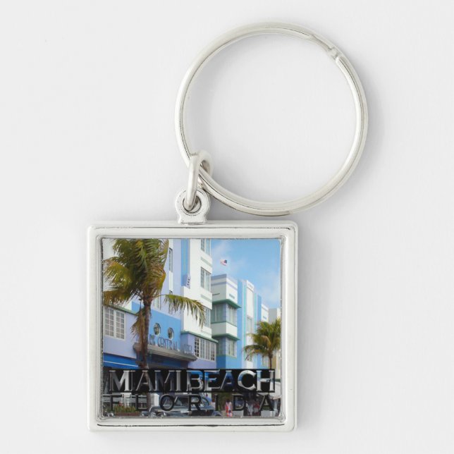 Porte-clés Miami Beach (Devant)