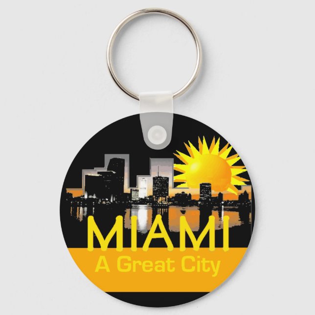 Porte-clés MIAMI Great City Porte - clé (Recto)