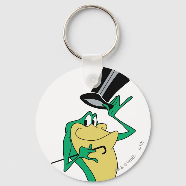 Porte-clés Michigan J. Frog en couleur (Recto)