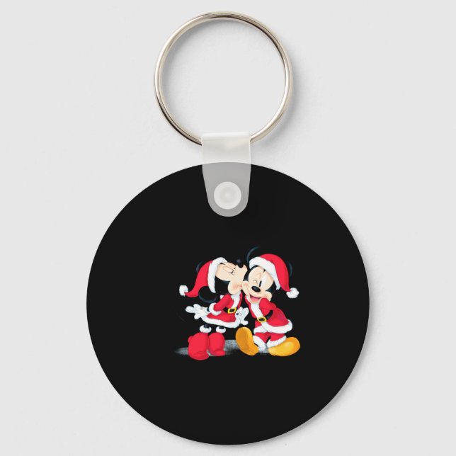 Porte-clés Mickey Minnie Jingle Bell Fun  (Recto)