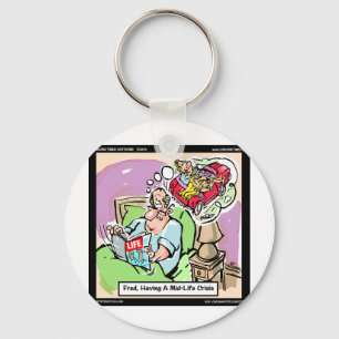 Porte-clés Mid-Life Crisis Funny Tee - shirt Mugs Cartes et C