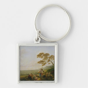 Porte-clés Midi, d'une série les quatre heures du