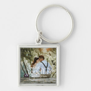 Porte-clés Mieux Ensemble Photo Couples