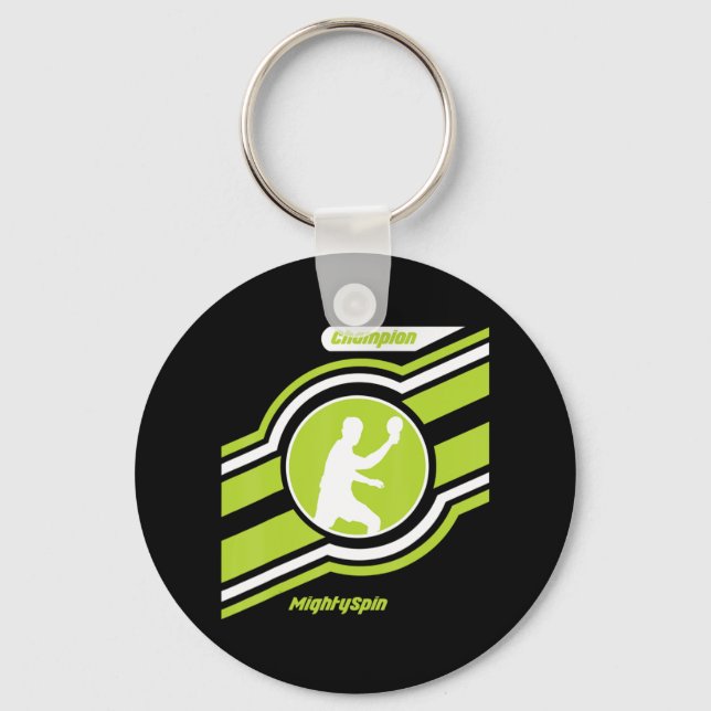 Porte-clés Mighty Spin Ping Pong Table Tennis Tee s Comfortab (Recto)