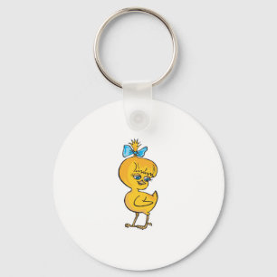 Porte-clés mignon bébé poussette avec arc