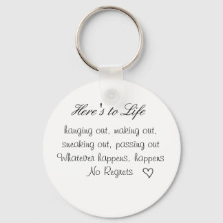 Porte-clés mignon coeur de lil, voilà pour la vie, traîner, m