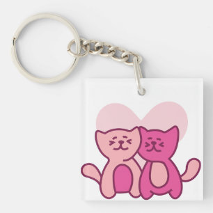 Porte-clés mignon d'amitié