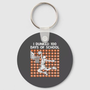 Porte-clés Mignon I 100 École de Basket 100 Jours 100ème Dunk