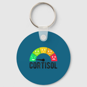 Porte-clés Mignon niveau de cortisol bas mème anxiété