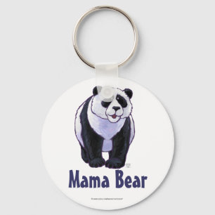 Porte-clés Mignonne ours polaire pour maman
