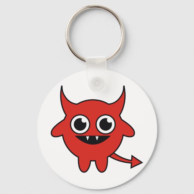 Porte-clés Mignonne Red Devil (Recto)