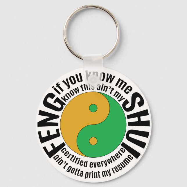 Porte-clés Migos Feng Shui (Recto)