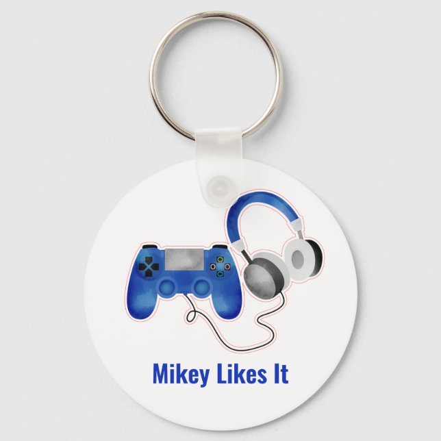 Porte-clés Mikey aime le contrôleur It (Recto)