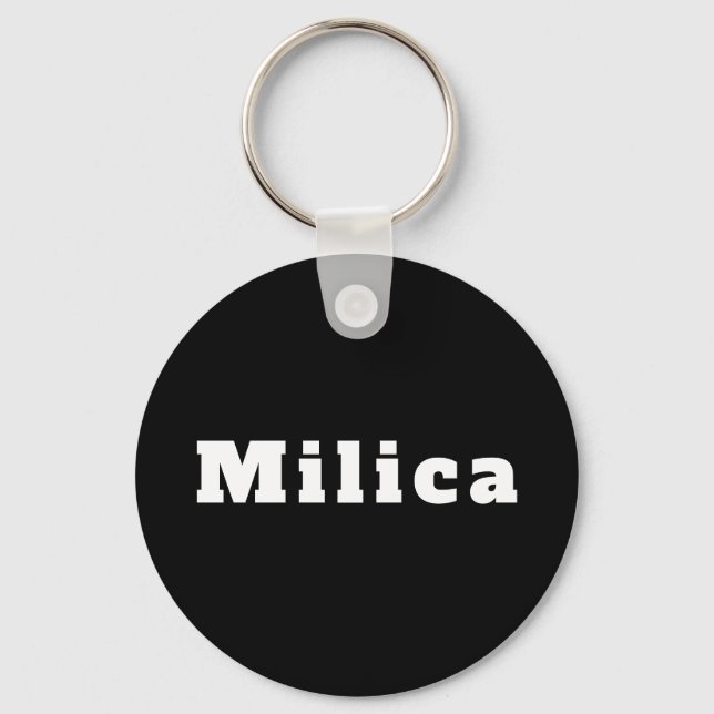 Porte-clés Milica (homonymie) (Recto)
