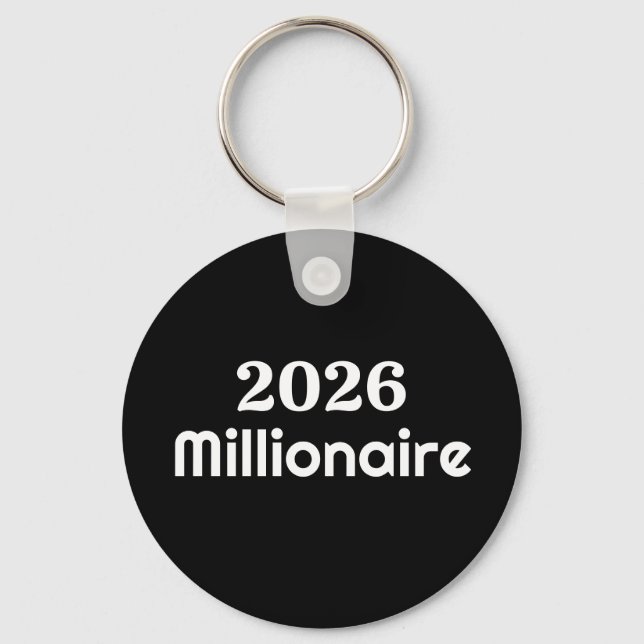 Porte-clés millionnaire 2026 (Recto)